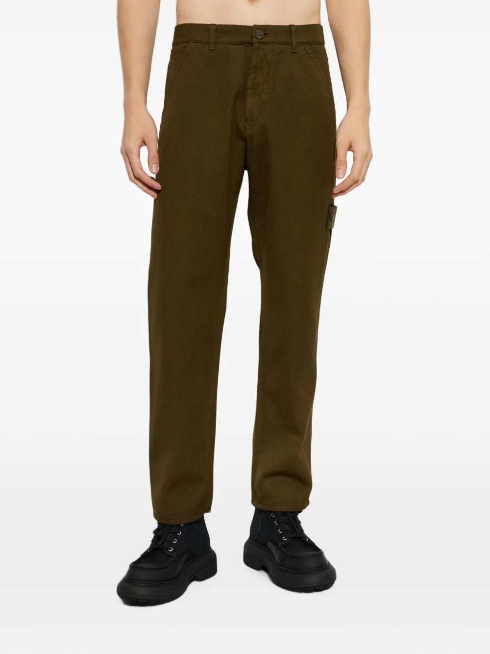 STONE ISLAND Stone Island Men Ghost 3100025 Trousers With Logo
