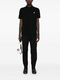 Stone Island Men Logo-Patch Polo Shirt
