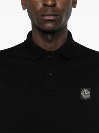 Stone Island Men Logo-Patch Polo Shirt