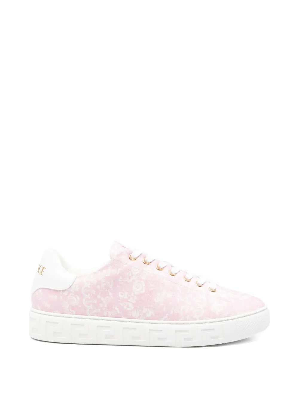 Versace Women Low-Top Sneakers With Baroque Pattern