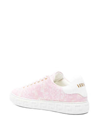 Versace Women Low-Top Sneakers With Baroque Pattern