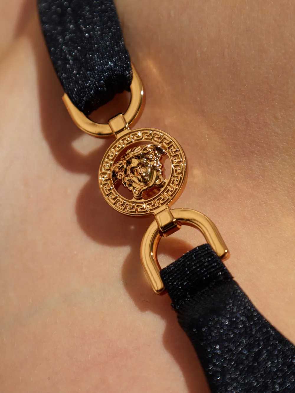 VERSACE Versace Women Swimsuit With Ruched Details