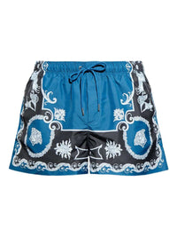 Versace Men Printed Swim Shorts