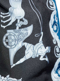 Versace Men Printed Swim Shorts