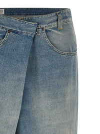 Maison Margiela Women Asymmetric Jeans