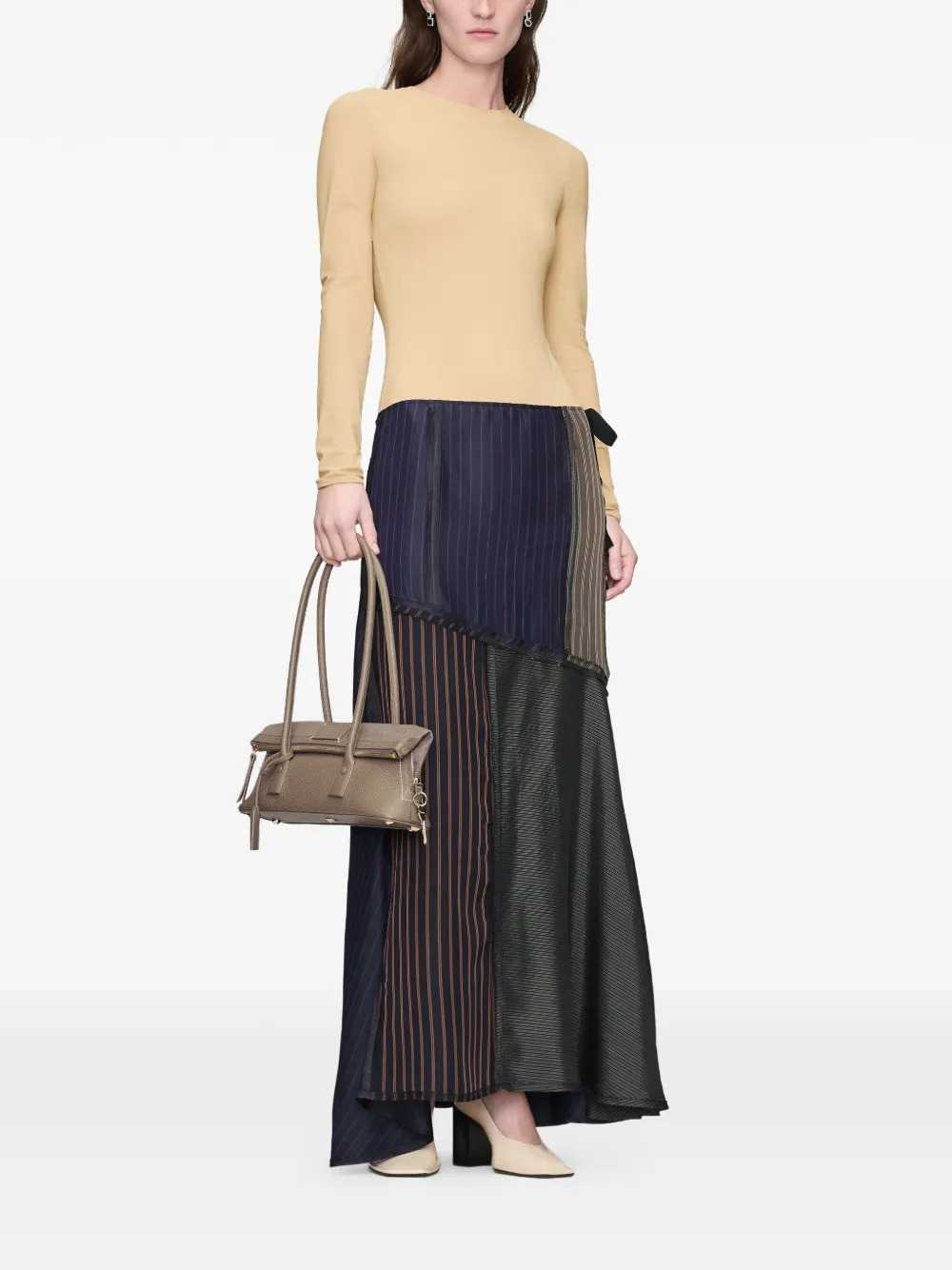 Maison Margiela Women Patchwork Maxi Skirt