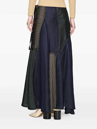 Maison Margiela Women Patchwork Maxi Skirt