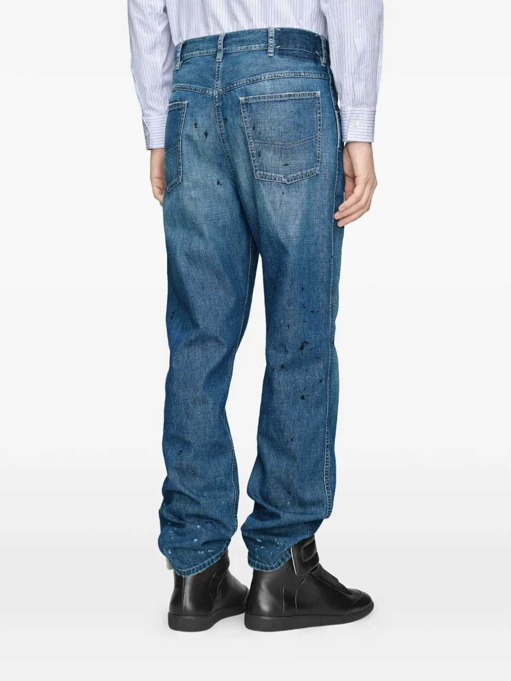 MAISON MARGIELA Maison Margiela Men Stain-Effect Jeans