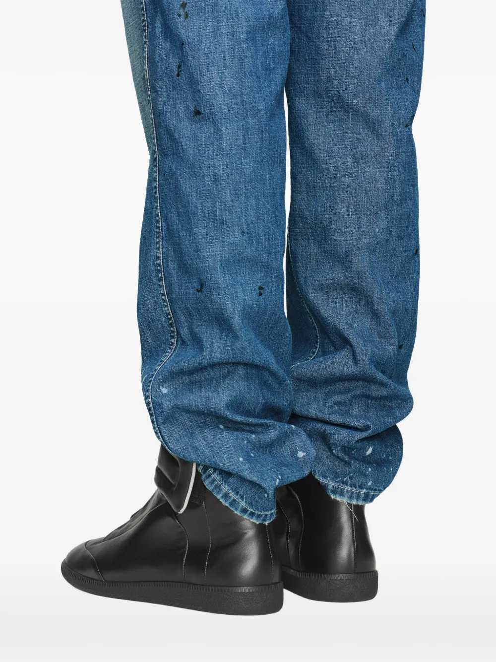 MAISON MARGIELA Maison Margiela Men Stain-Effect Jeans