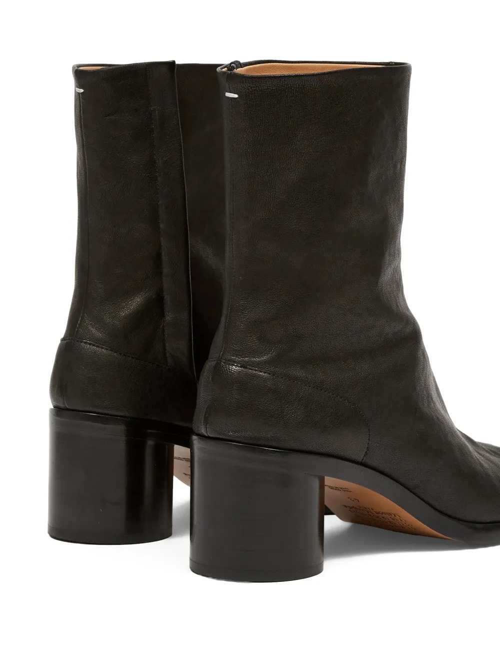 MAISON MARGIELA Maison Margiela Men Tabi Leather Ankle Boots