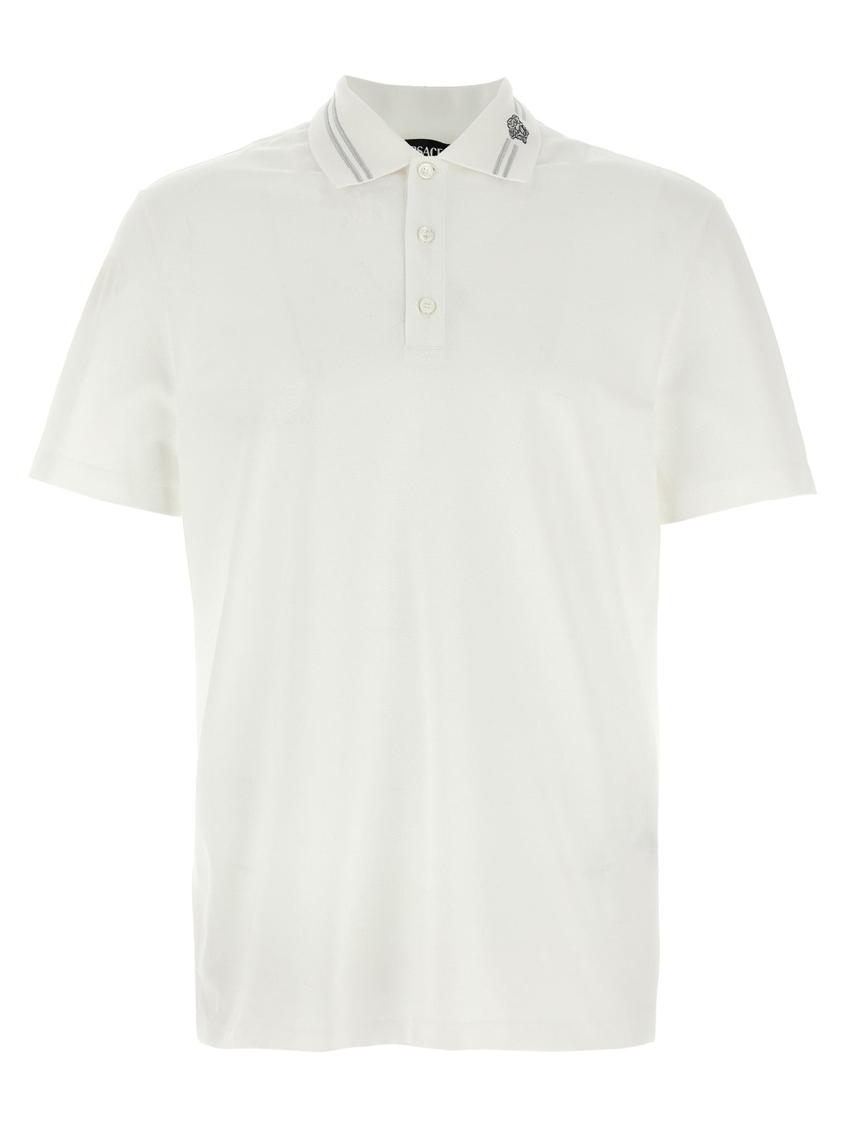Versace Men 'Medusa Embroidery' Polo Shirt