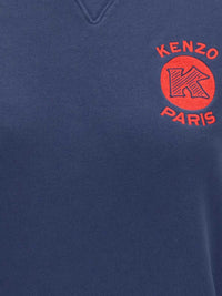KENZO Kenzo Women Paris Emblem Embroidered Sweater