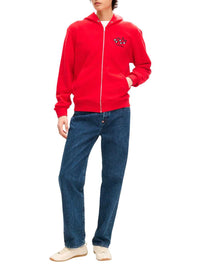 Kenzo Men `Kenzo Sounds` Cotton Zip-Up Hoodie