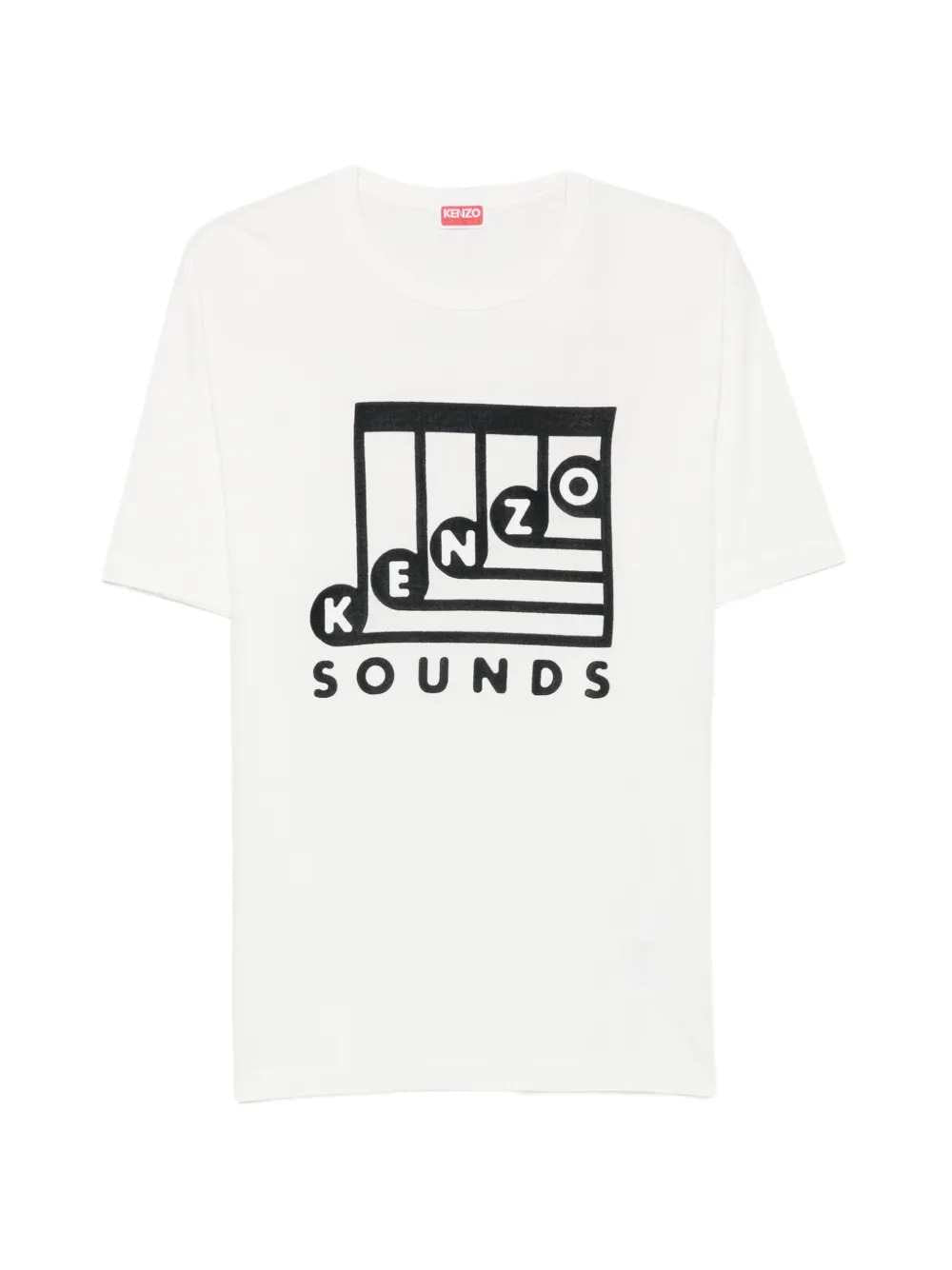 KENZO Kenzo Men Kenzo Sounds T-Shirt With Embroidery