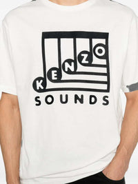 KENZO Kenzo Men Kenzo Sounds T-Shirt With Embroidery