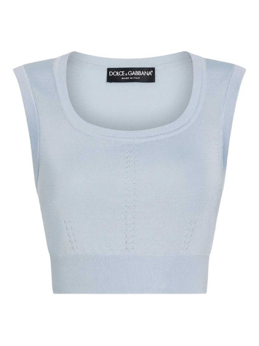 Dolce & Gabbana Women Silk-Blend Top