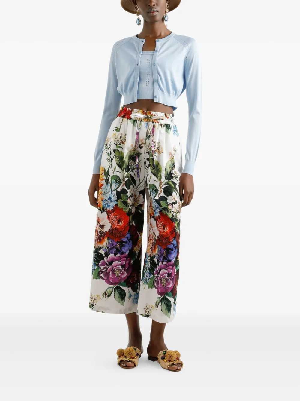 Dolce & Gabbana Women Silk-Blend Top