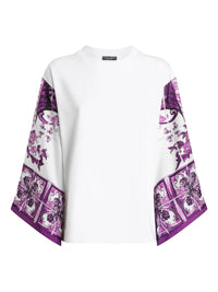 DOLCE & GABBANA Dolce & Gabbana Women Majolica-Print Blouse