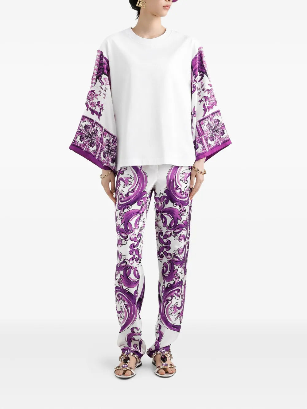 DOLCE & GABBANA Dolce & Gabbana Women Majolica-Print Blouse
