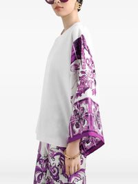 DOLCE & GABBANA Dolce & Gabbana Women Majolica-Print Blouse