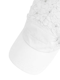 DOLCE & GABBANA Dolce & Gabbana Women Drill Baseball Cap With Rhinestones