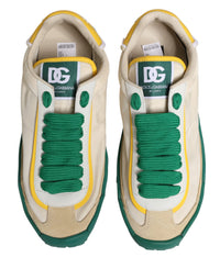 Dolce & Gabbana Dolce & Gabbana Multicolor Old Runner Lace Up Sneakers Men's Shoes