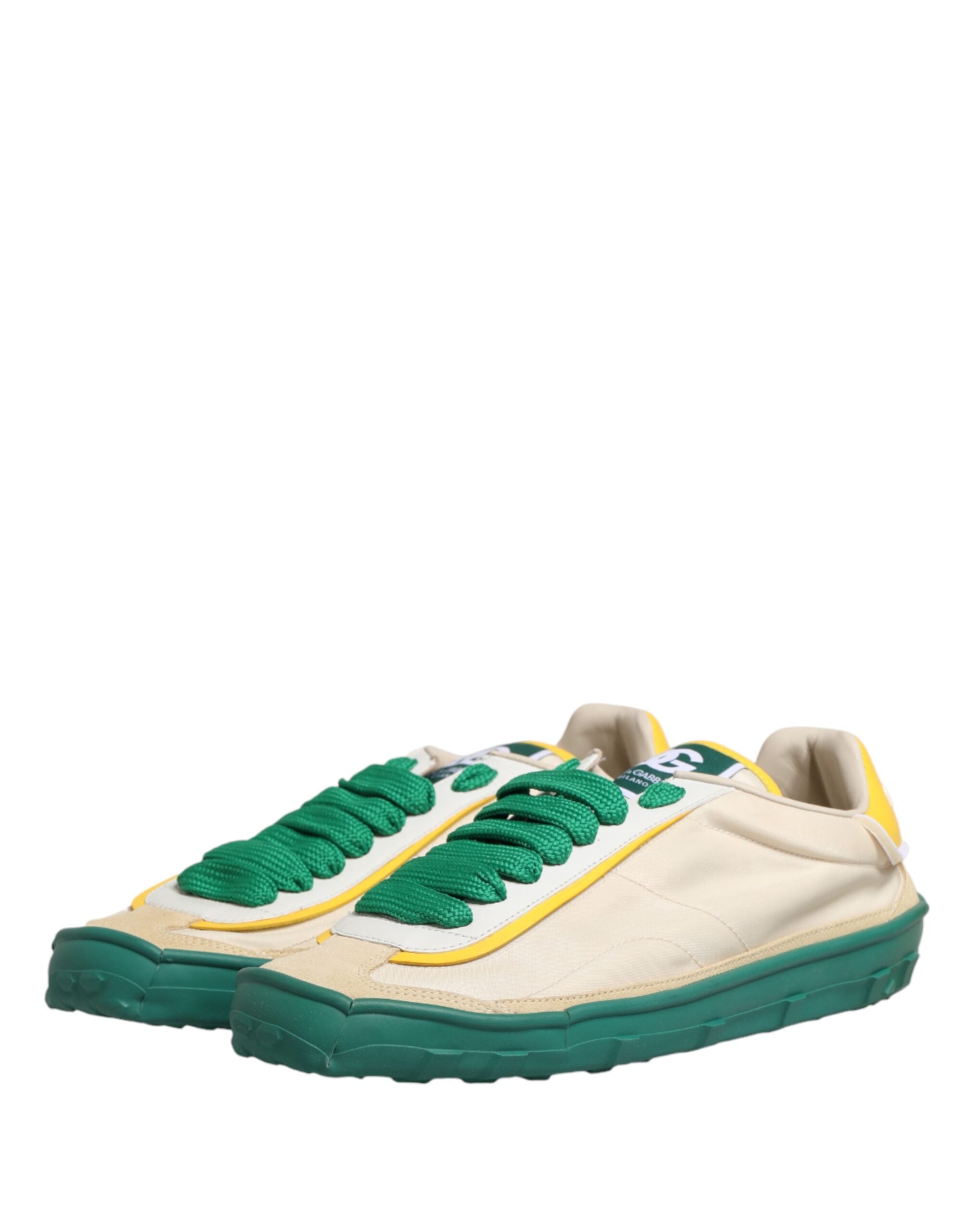Dolce & Gabbana Dolce & Gabbana Multicolor Old Runner Lace Up Sneakers Men's Shoes