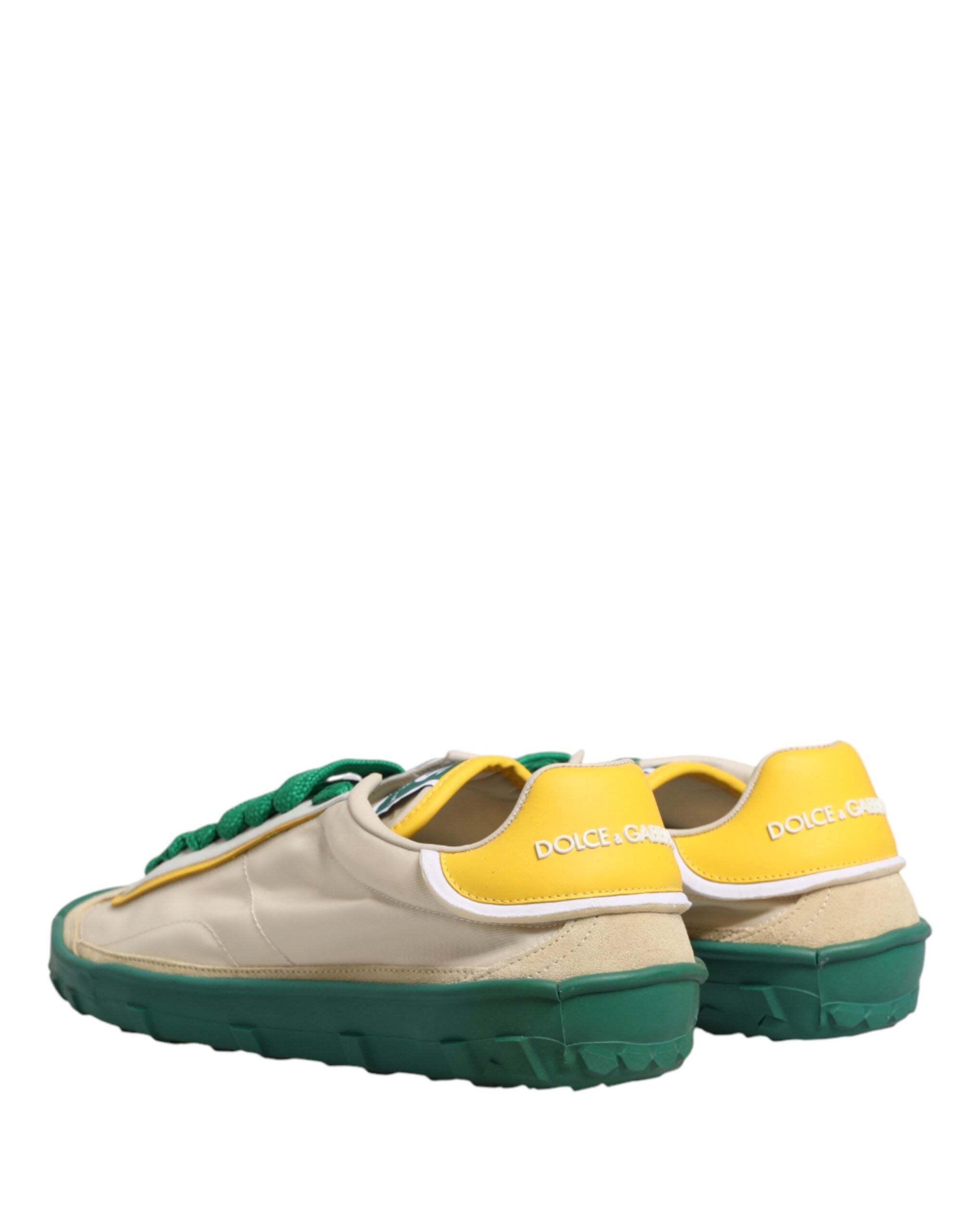 Dolce & Gabbana Dolce & Gabbana Multicolor Old Runner Lace Up Sneakers Men's Shoes