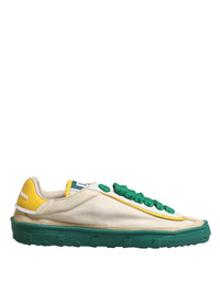 Dolce & Gabbana Dolce & Gabbana Multicolor Old Runner Lace Up Sneakers Men's Shoes