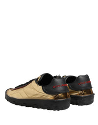 Dolce & Gabbana Multicolor Old Runner Lace Up Sneakers Men's Shoes