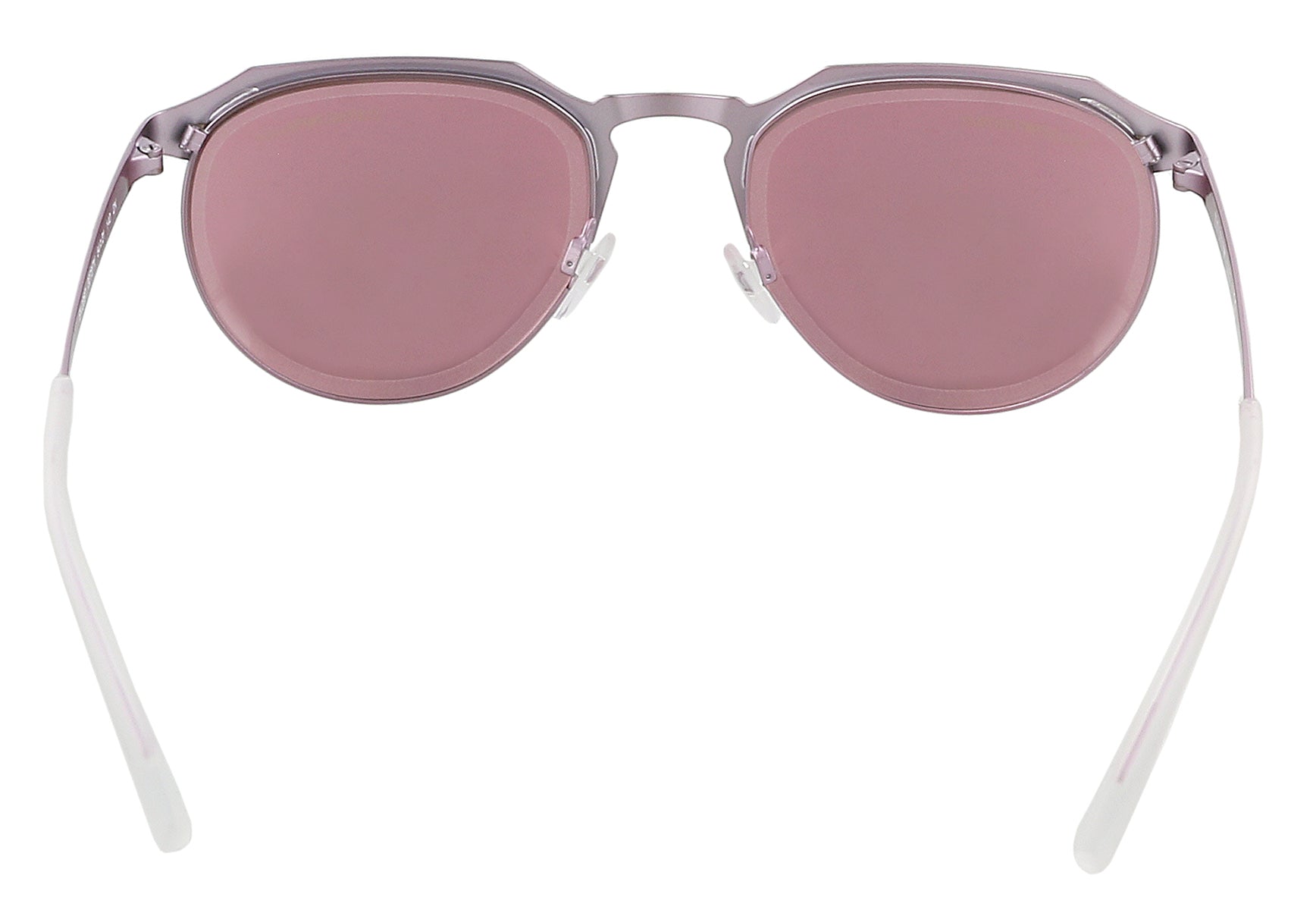 Emporio Armani Metallic Pink Round 0EA2067 32737V Sunglasses
