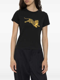 KENZO Kenzo Women Tiger-Print T-Shirt