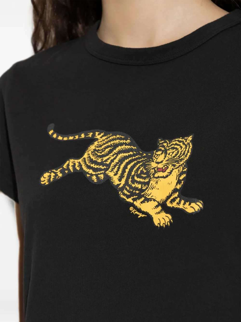 KENZO Kenzo Women Tiger-Print T-Shirt