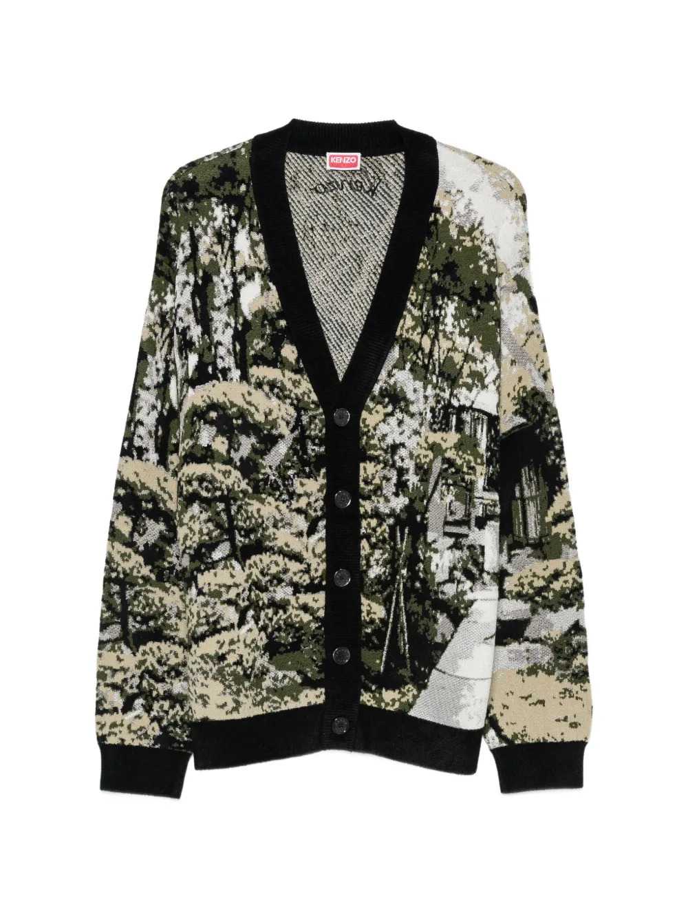 Kenzo Men Japanese Garden Cardigan