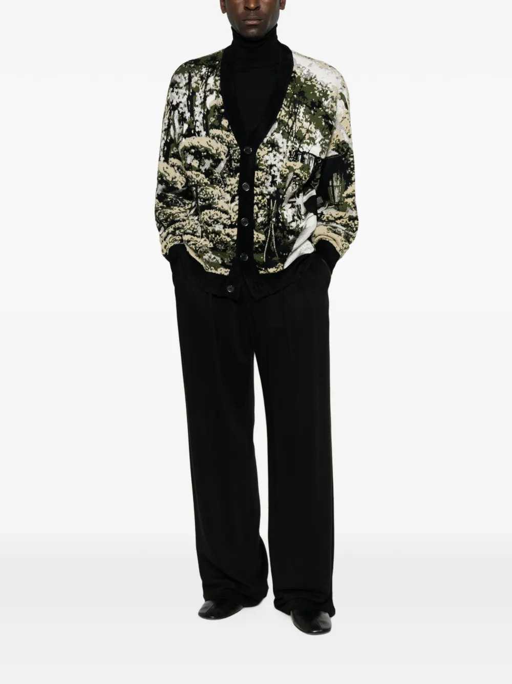 Kenzo Men Japanese Garden Cardigan