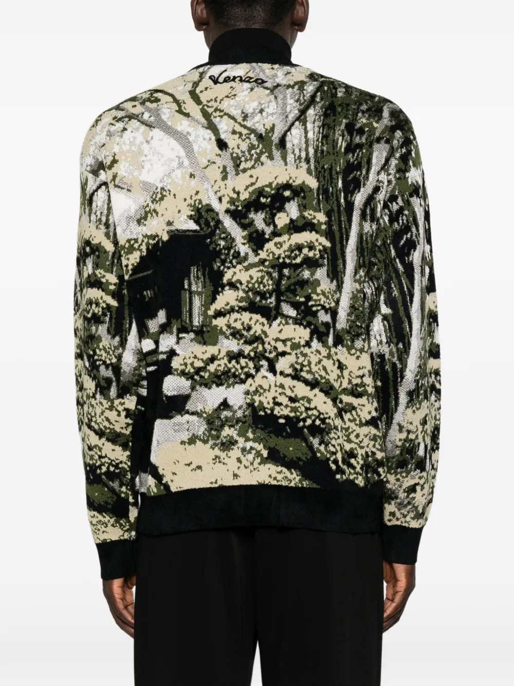Kenzo Men Japanese Garden Cardigan