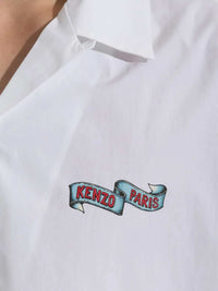 KENZO Kenzo Men Short-Sleeved Shirt With Tiger Print