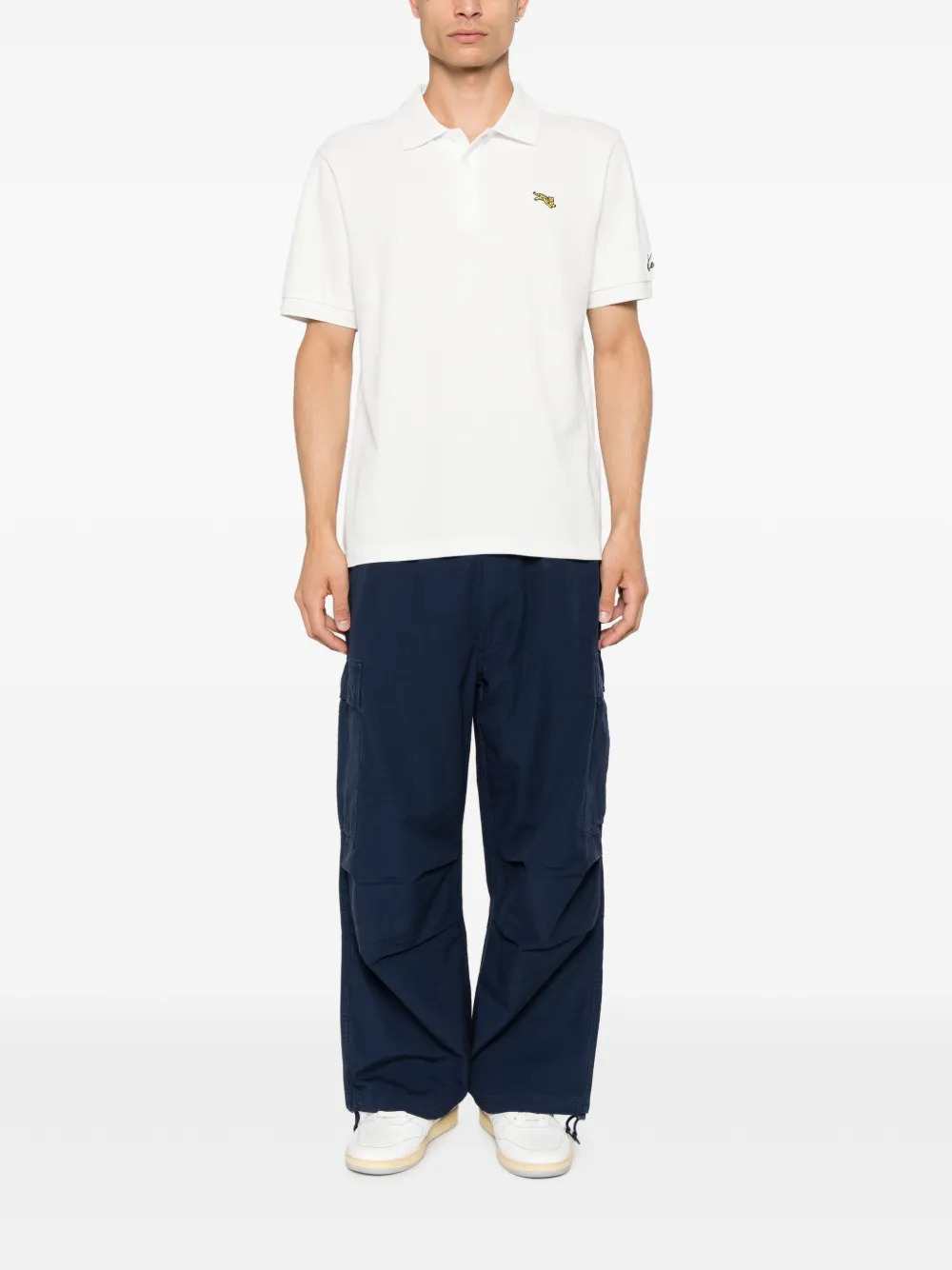 KENZO Kenzo Men Tiger-Patch Polo Shirt