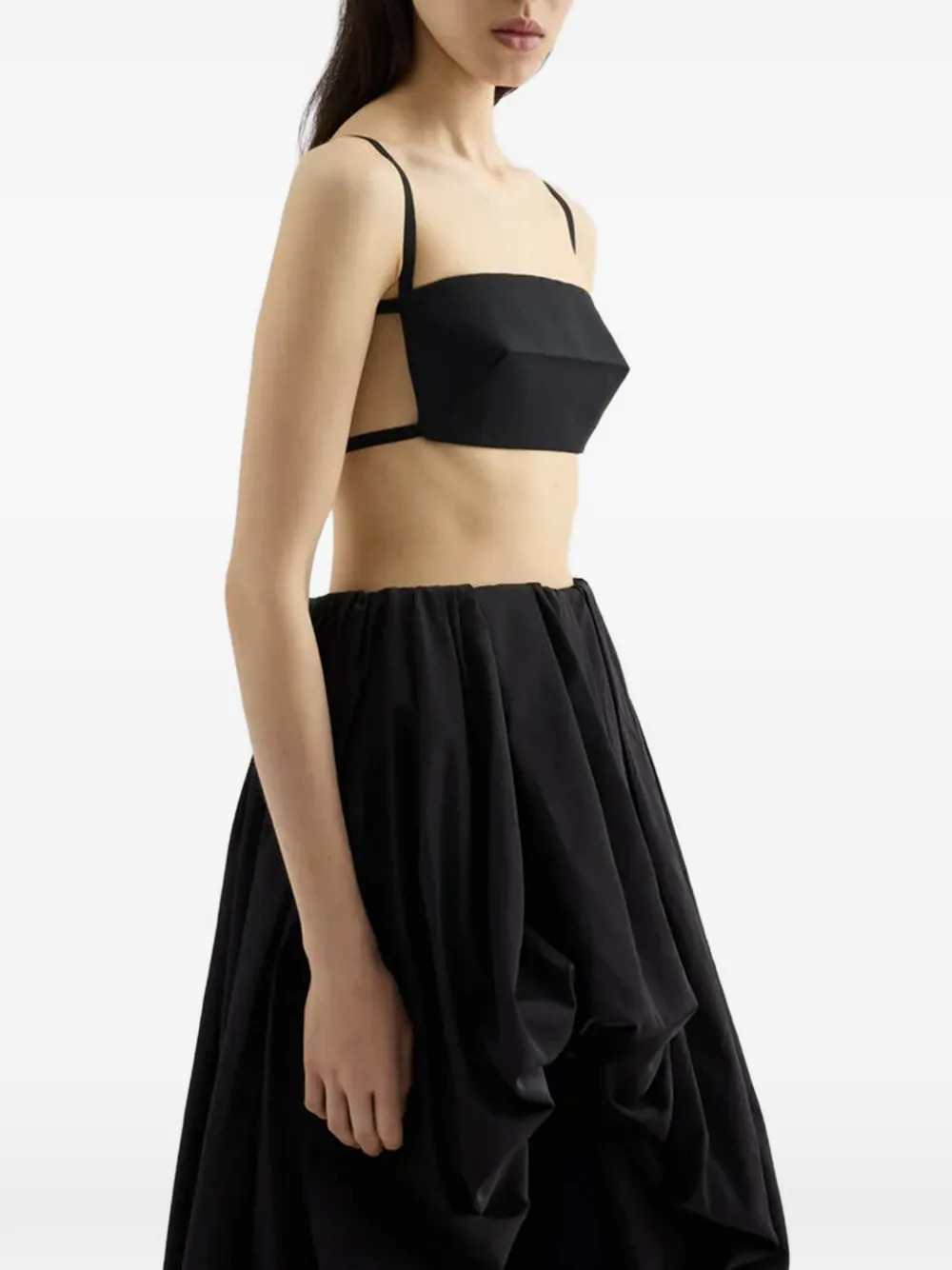 Jil Sander Women Silk Faille Top