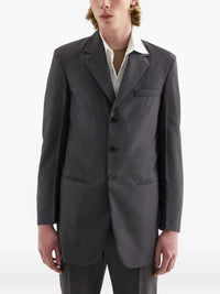 Jil Sander Men Fil-À-Fil Single-Breasted Jacket