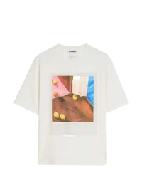 Jil Sander Men Cotton Crew-Neck T-Shirt