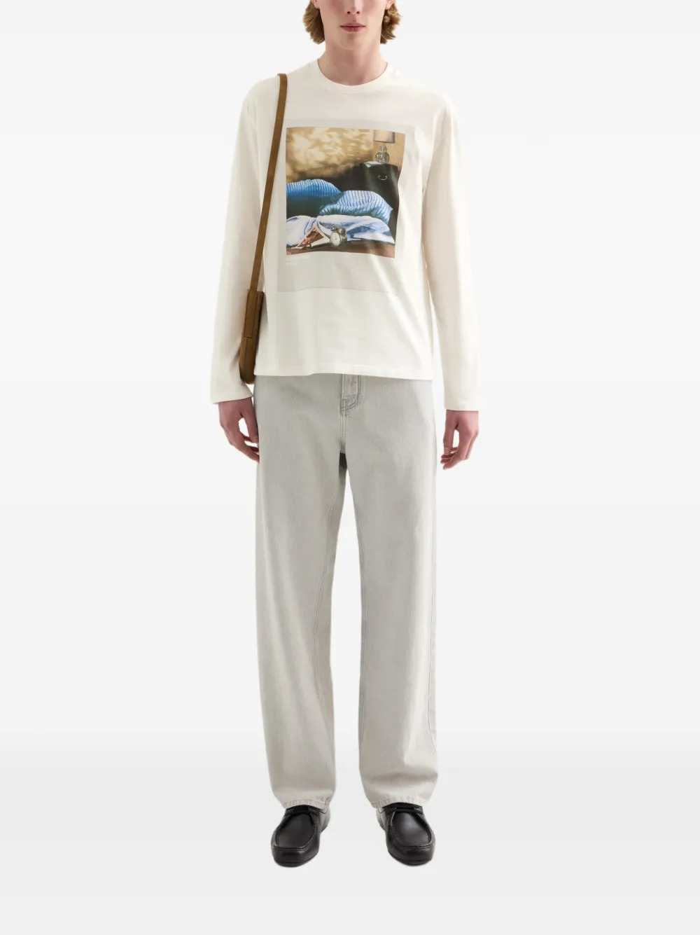 JIL SANDER Jil Sander Men Cotton Crew-Neck T-Shirt