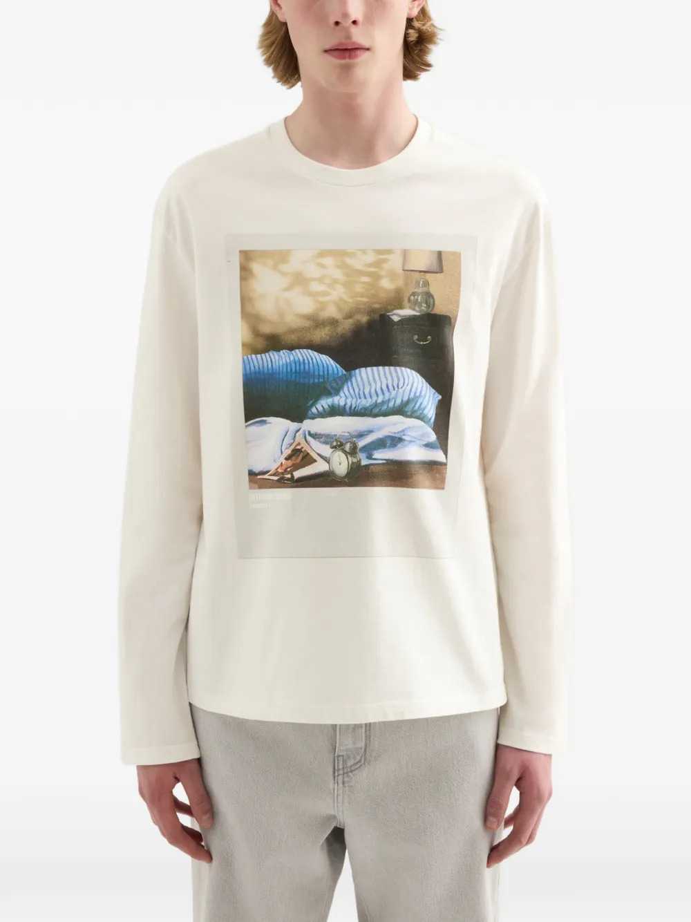 JIL SANDER Jil Sander Men Cotton Crew-Neck T-Shirt