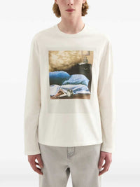 JIL SANDER Jil Sander Men Cotton Crew-Neck T-Shirt