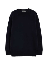 JIL SANDER Jil Sander Men Wool-Blend Crew-Neck Sweater