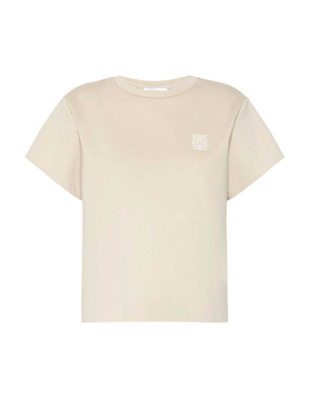 MAX MARA Max Mara Women Short-Sleeved T-Shirt With A Slightly Boxy Silhouette
