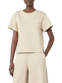 MAX MARA Max Mara Women Short-Sleeved T-Shirt With A Slightly Boxy Silhouette