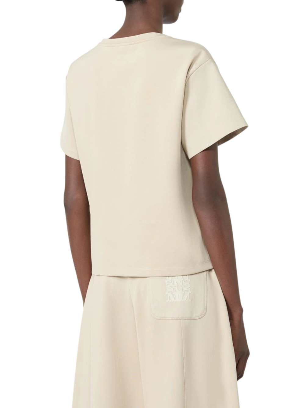 MAX MARA Max Mara Women Short-Sleeved T-Shirt With A Slightly Boxy Silhouette