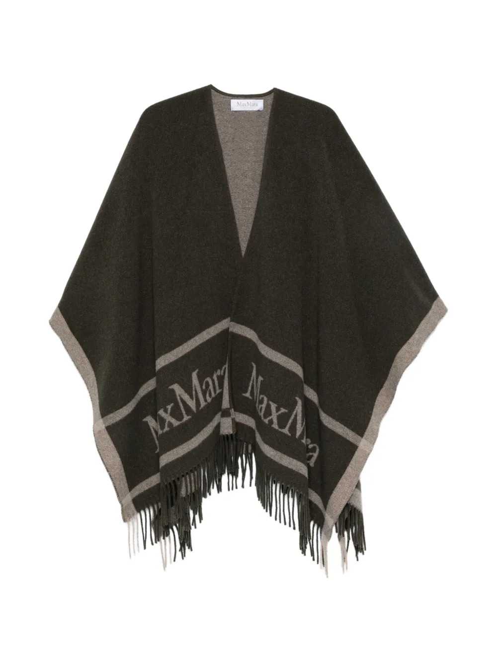 MAX MARA Max Mara Women Fringed Poncho