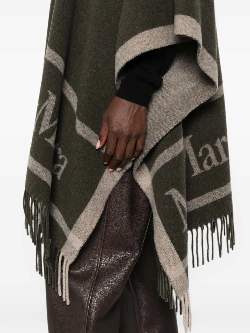 MAX MARA Max Mara Women Fringed Poncho